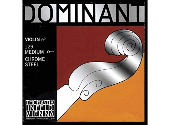 Thomastik Dominant 1/4 Violin Mi String, Chrome Steel